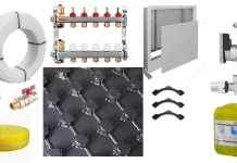 accesorii pentru încălzire în pardoseală