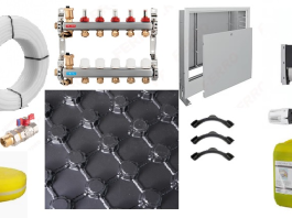 accesorii pentru încălzire în pardoseală